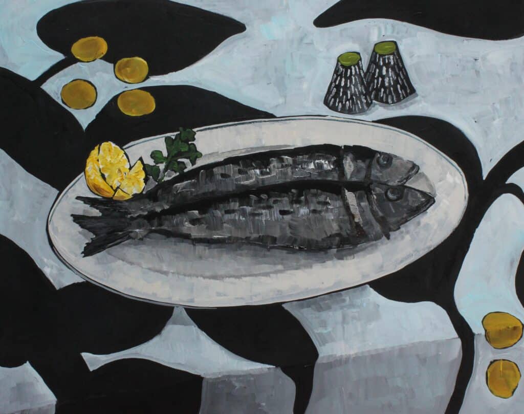 Still Life with Sardines